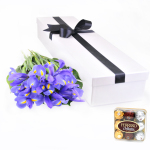 Classic Boxed Blue Iris