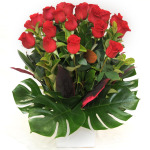 Simply Stunning - 24 Red Roses
