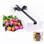 Classic Boxed Tulips