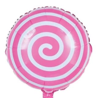 Pink Lollipop Swirl Balloon