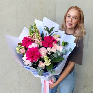 Graduation Bouquet Pink