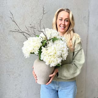 Elsie Hydrangea Vase