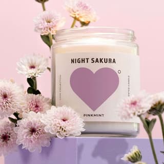 Night Sakura Candle