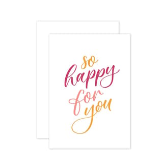 So Happy For You