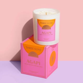 Crystal Infused Candle of Love