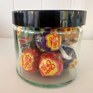 Jar of Chupa Chups