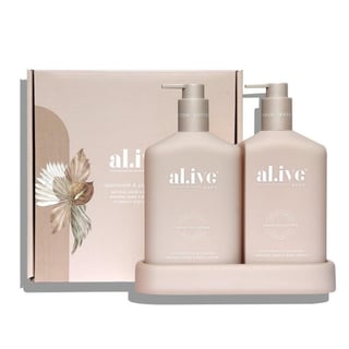 Al.ive Wash & Lotion Duo Applewood & Goji Berry