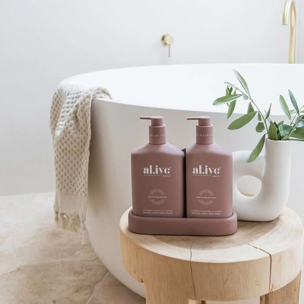 Al.ive Wash & Lotion Duo Raspberry Blossom & Juniper 3