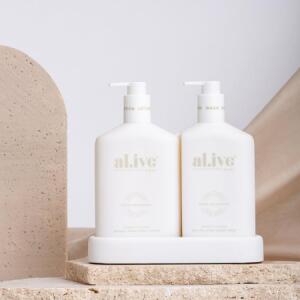 Al.ive Wash & Lotion Duo Mango & Lychee 2