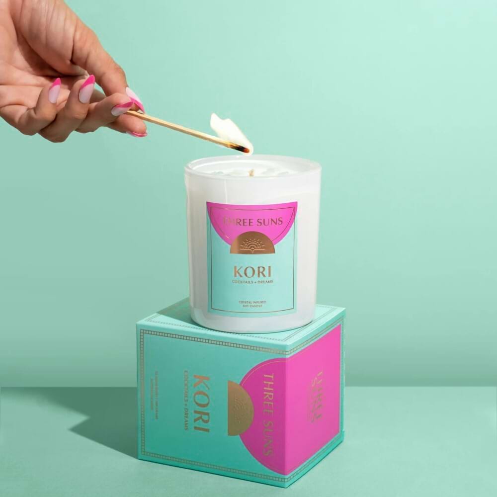 Crystal Infused Candle of Hope