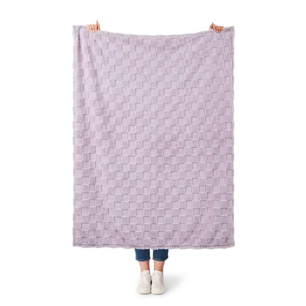 Soft Touch Blanket Lilac