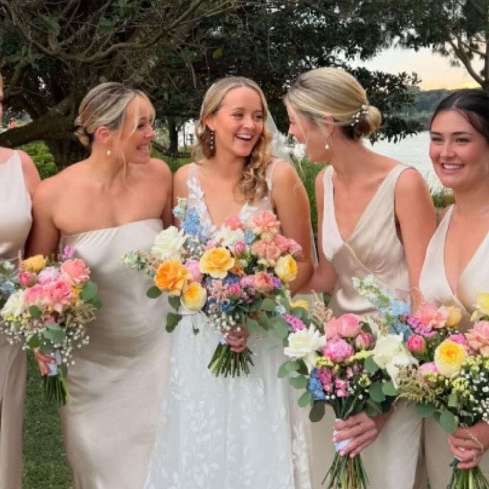 Pretty Spring Bridal Bouquet