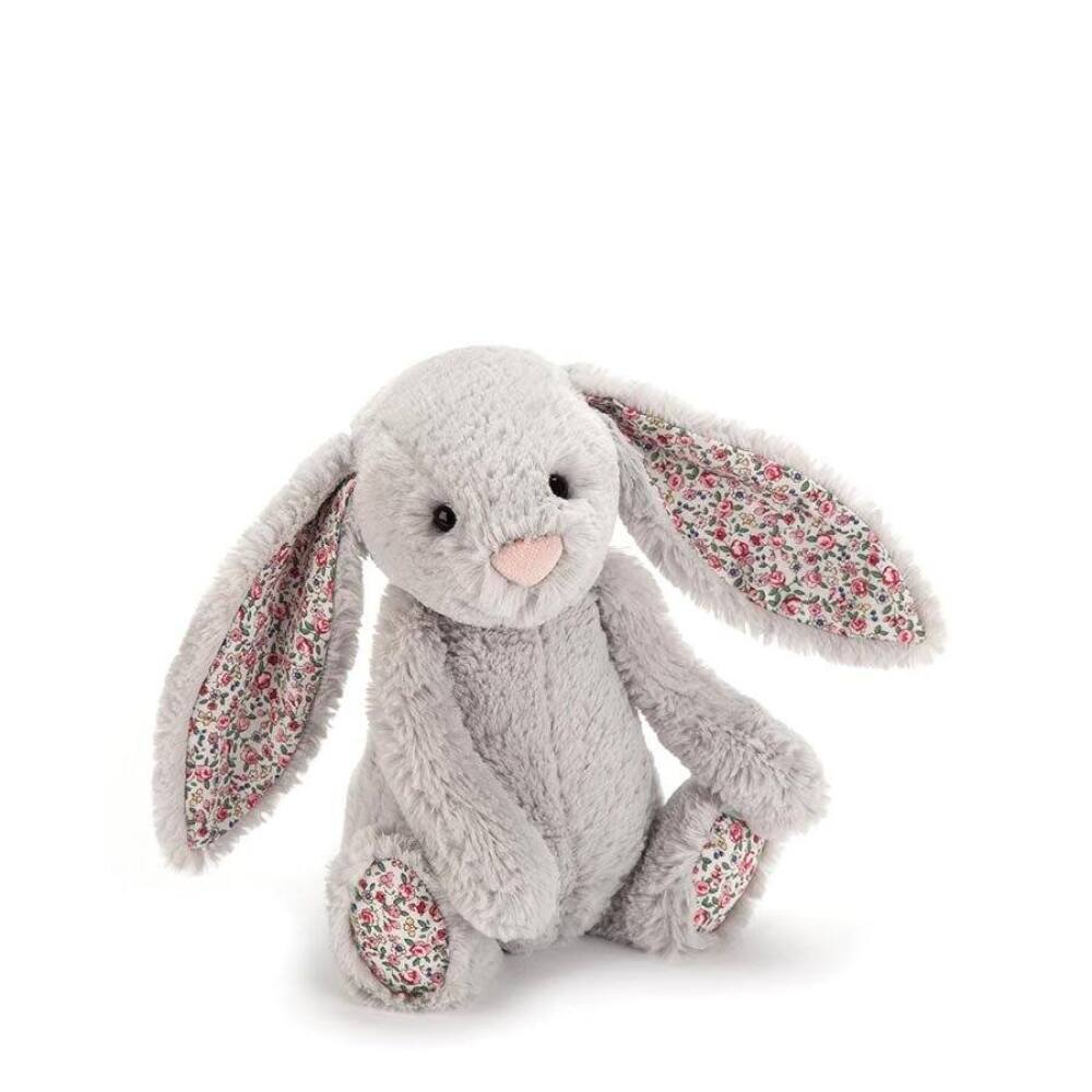 Jellycat Blossom Bashful Silver Bunny Medium | Same Day Delivery