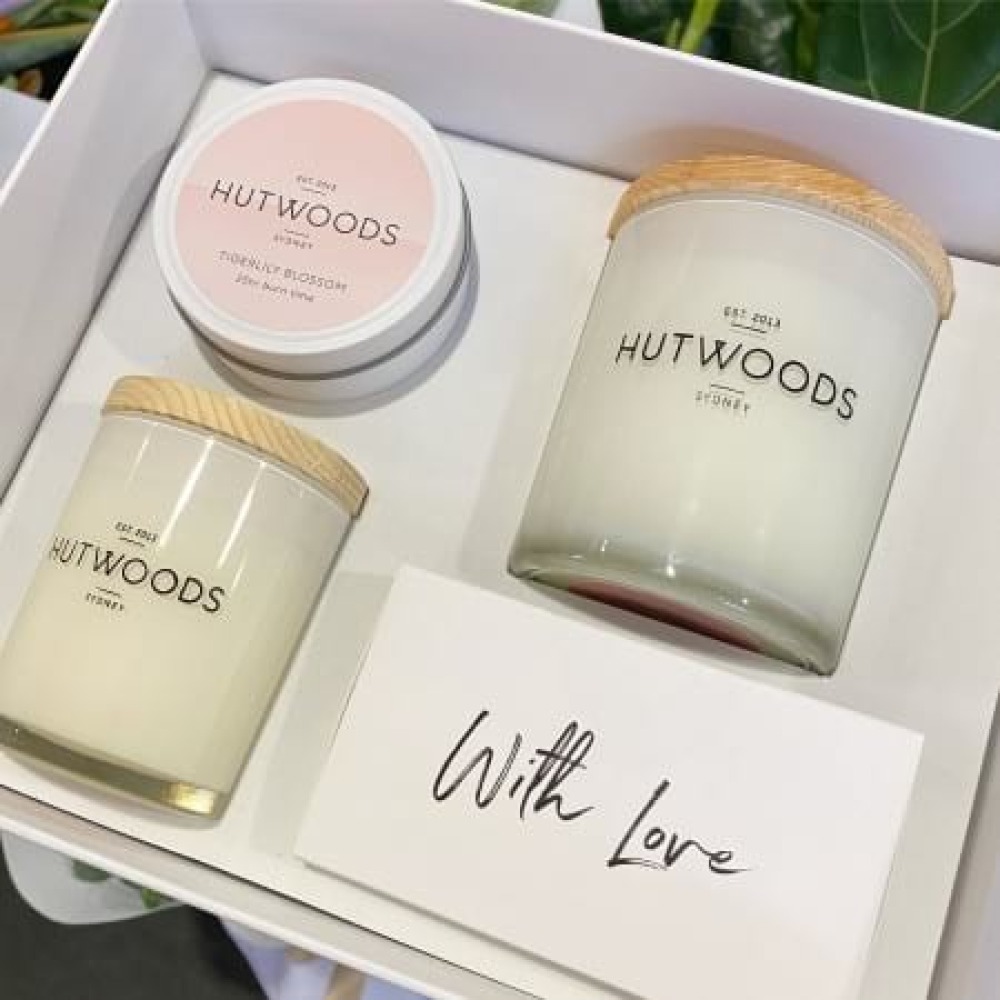 Hutwoods Trio Candle Gift Box
