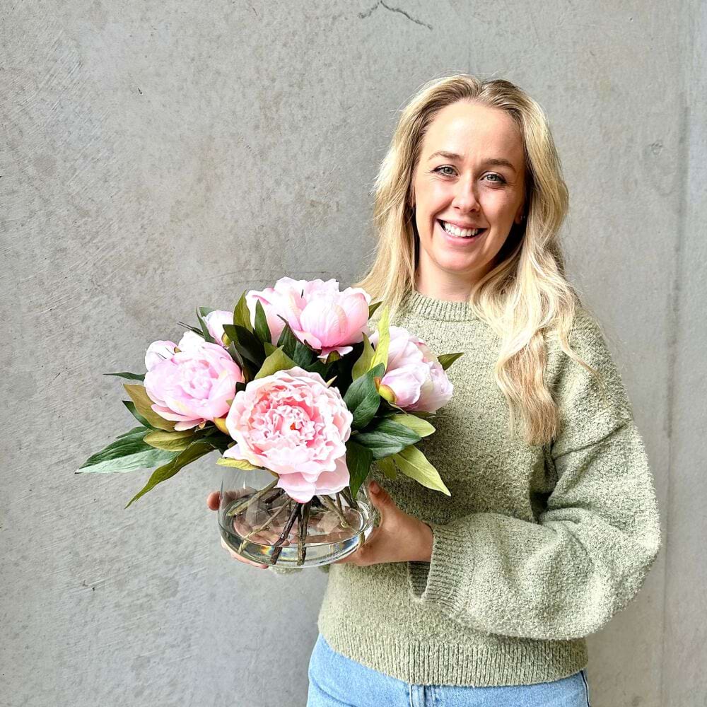Classic Peony Vase