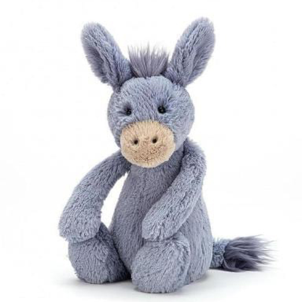 jellycat bashful donkey grey