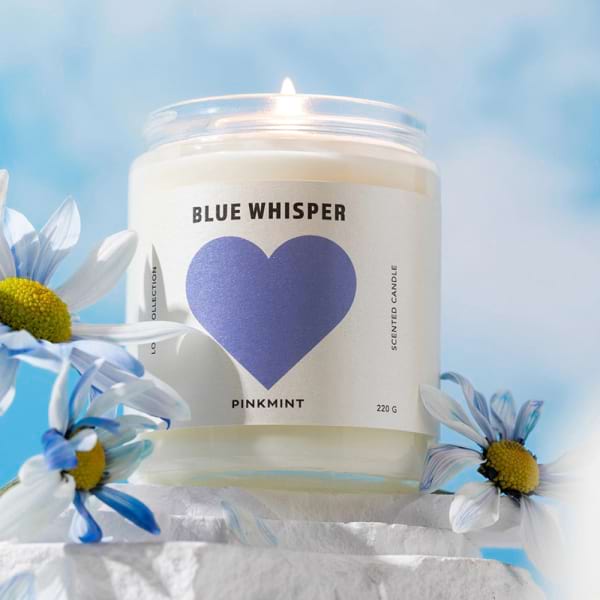 Blue Whisper Soy Candle
