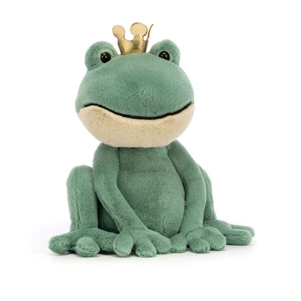Jellycat Fabian Frog Prince Jellycat Toys Same Day Delivery