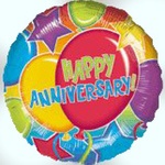 Happy Anniversary Balloon