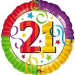21st Birthday Balloon