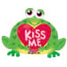 Kiss Me Supershape Foil Balloon