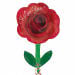 Rose Junior Shape Foil Balloon