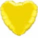 Yellow Heart Foil Balloon